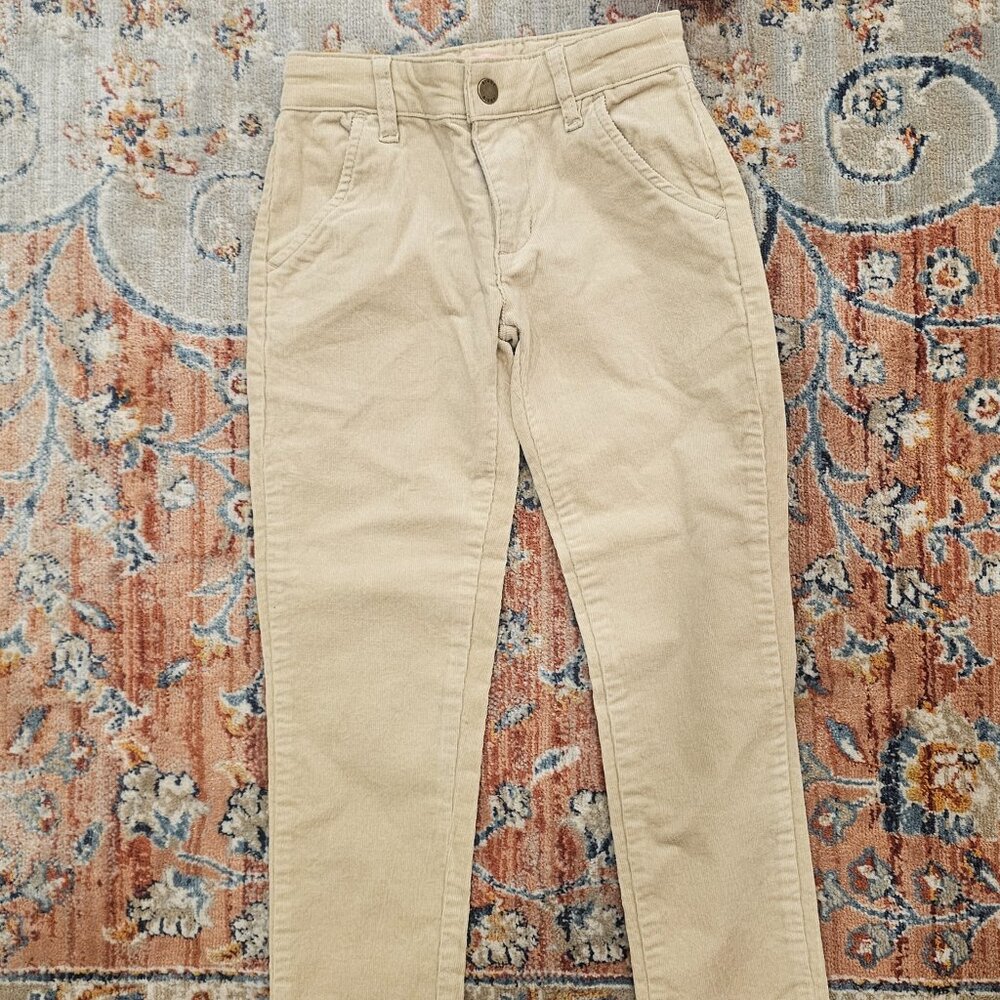 Bisby light tan corduroy pants